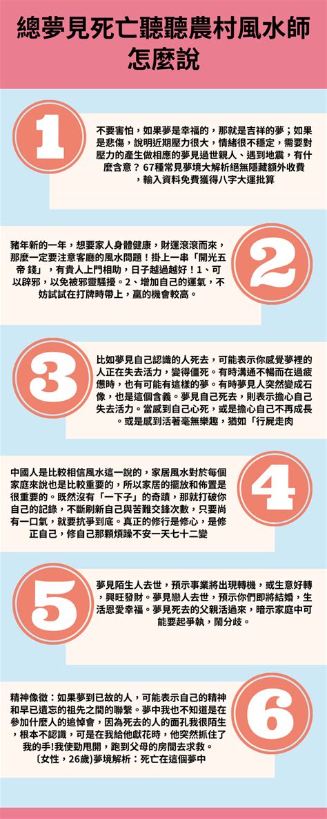 經常夢見死去的親人|夢見親人去世代表什麽？拆解夢境：不同身份含義亦不同？